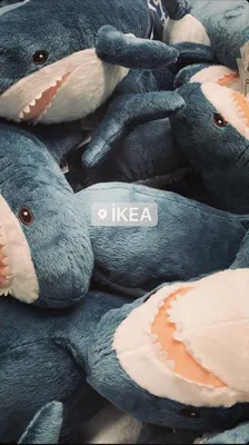 Игрушка в виде акулы из IKEA оказалась настолько популярной в России, что  теперь ее сложно купить