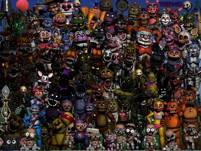 Кошмарный Аниматроник из fnaf : …» — создано в Шедевруме