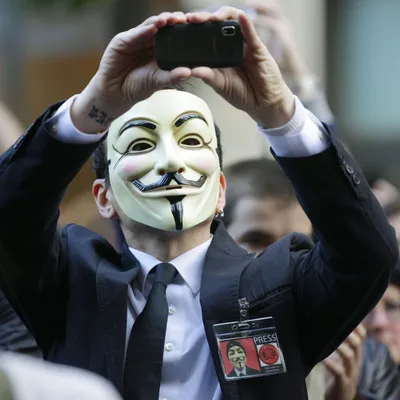 The irony of the Anonymous mask | Anonymous | The Guardian