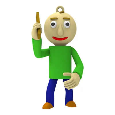 Baldi as seen in \"Baldi's Basics in Funkin\", but it's badly made in  Anim8or! : r/BaldisBasicsEdu