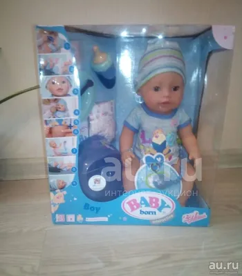 Кукла Беби Бон Baby Born Мальчик Zapf Creation — купить в Красноярске.  Состояние: Новое. Куклы и аксессуары на интернет-аукционе Au.ru