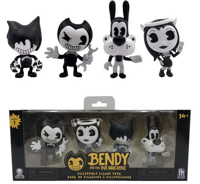 Набор фигурок Бенди и чернильная машина Bendy and the ink machine 4-pack 6  см B IM P 4 (ID#1326438335), цена: 1050 ₴, купить на Prom.ua