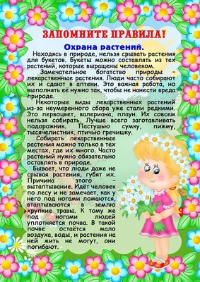 Плакат «Береги природу». Совместная деятельность педагога с детьми раннего  возраста (1 фото). Воспитателям детских садов, школьным учителям и  педагогам - Маам.ру