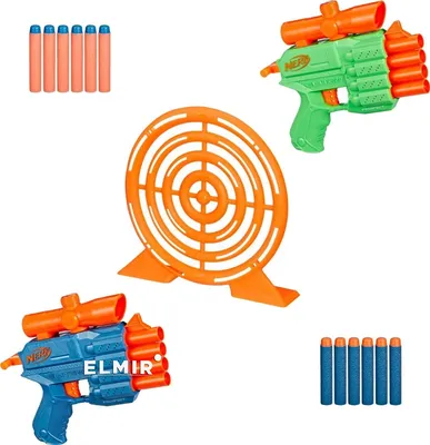 Набор бластеров Nerf Elite 2.0 Face Off Target Set (F8273) купить | ELMIR -  цена, отзывы, характеристики