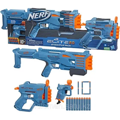 Nerf: Elite 2.0 Стокпайл (набор из 2х бластеров) (id 110835041)