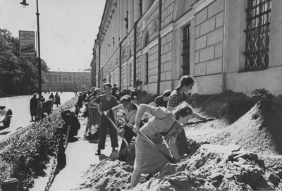 Фото снятые во время блокады Ленинграда | Пикабу