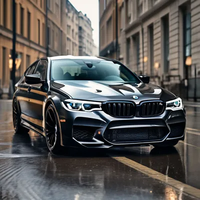 BMW M5 серии на официальном сайте BMW в России