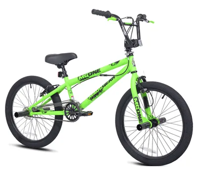 Madd Gear 20-inch Boy's Freestyle BMX Bicycle, Green - Walmart.com