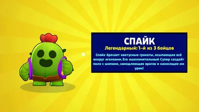 Мягкая игрушка Kinder Toys Brawl Stars «Бравл старс» Спайк, мех  искусственный, 33 см (00215-06) (ID#1987095370), цена: 310 ₴, купить на  Prom.ua