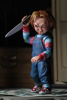 NECA Кукла Чаки. Фигурка из фильма Чаки. Игрушка Chucky. Чаки с сменными  аксессуарами 10 см (ID#1337969130), цена: 1499 ₴, купить на Prom.ua