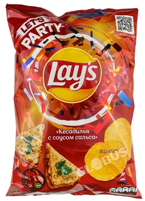 Чипсы Lays паприка 150г из раздела Чипсы, снеки