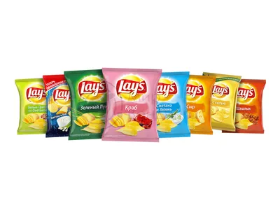 Чипсы Lays сметана зелень 80г из раздела Чипсы, снеки