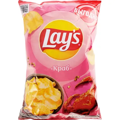 Чипсы Lays паприка 150г из раздела Чипсы, снеки