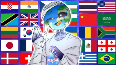 Countryhumans on Craiyon