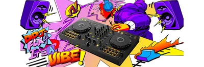 Vibrant DJ Party Scene HD Wallpaper by QuantumCurator