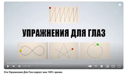 Упражнения для глаз + интересные факты о “зеркале души” | 5 СФЕР