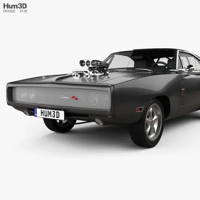 Dodge Charger HEMI 1970 3D model - Download Vehicles on 3DModels.org