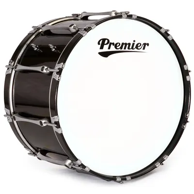 Premier Traditional Bass Drum 28\" x 14\"- 4 colors