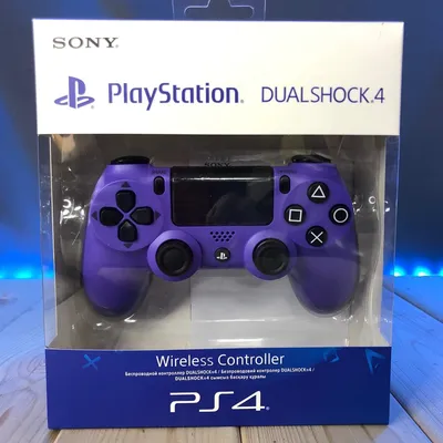 Оригинальный геймпад Dualshock 4 v.1 Синий джойстик для Sony Playstation 4  PS4 PS — купить в Красноярске. Состояние: Б/у. Аксессуары, геймпады на  интернет-аукционе Au.ru