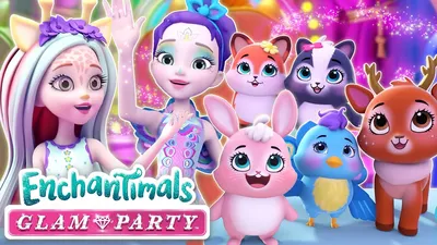 Enchantimals Glam Party 🎉👠 | Episode 4-6 | Full Episodes - YouTube