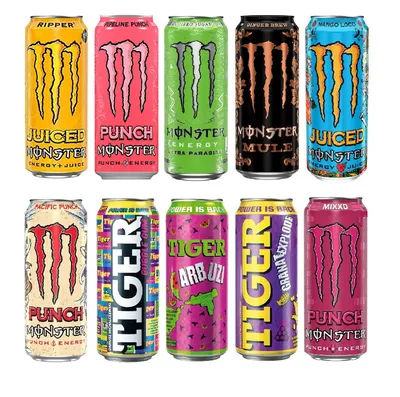 Энергетический напиток Monster Energy Khaotic со вкусом апельсина, 500 мл –  Napitki Store