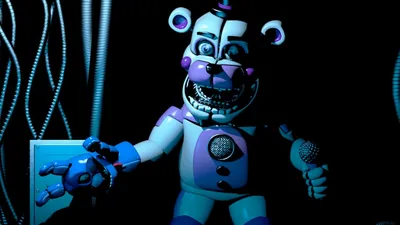 Фантайм Фредди из FNAF sister …» — создано в Шедевруме