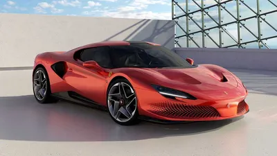 Ferrari's first plug-in hybrid supercar is one of its most powerful cars  ever | CNN Business