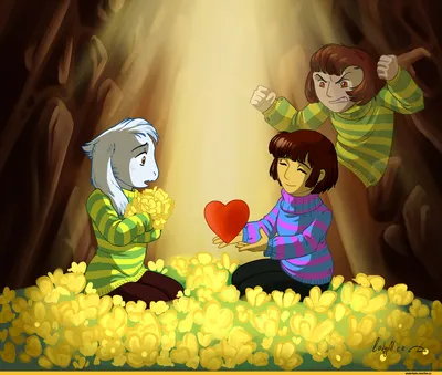 Картина по номерам на холсте Undertale Фриск - 4 60 х 40 - купить с  доставкой по выгодным ценам в интернет-магазине OZON (299493902)