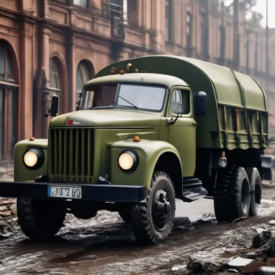 Old Retro Vintage Car, GAZ-51. Made in USSR Editorial Photography - Image  of machine, lorry: 225013812