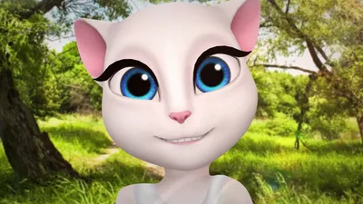 Моя Говорящая Анджела #203 Весенние платья My talking Angela УШАСТИК KIDS -  YouTube