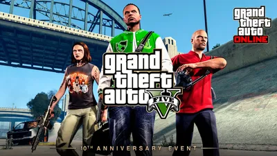 Rockstar Games on X: \"Celebrate 10 years of Grand Theft Auto V in GTA Online  this week with a trio of outfits inspired by Michael, Franklin, and Trevor.  Plus, get bonuses on