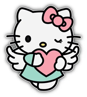 Cute hello kitty wallpaper for computers on Craiyon