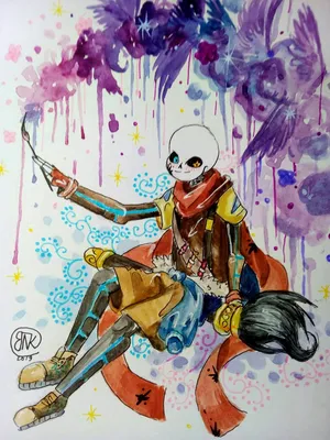 Ink Sans Inktale - Undertale AU - Санс Инк Инктейл в интернет-магазине на  Ярмарке Мастеров | Мягкие игрушки, Новосибирск - доставка по России. Товар  продан.