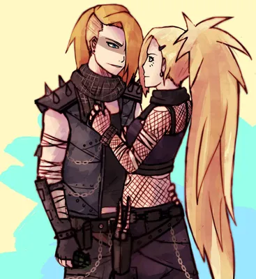 Deidara x Ino | Аниме девушка, Наруто, Аниме