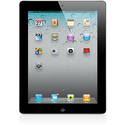 Apple iPad 2 MC954LL/A Tablet, 9.7\" XGA, Cortex A9 Dual-core (2 Core) 1  GHz, 16 GB Storage, iOS 7, Black - Walmart.com