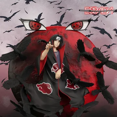 Itachi uchiha badass deviant art on Craiyon