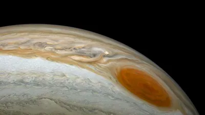 Подробный снимок Юпитера | Пикабу