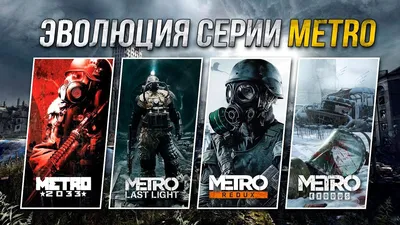 Эволюция серии игр Metro (2010 - 2018) - YouTube