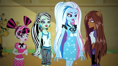 Картинки Monster High для срисовки (рисунки для срисовывания)