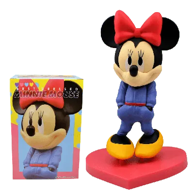 Фигурка Минни Маус в синем (Minnie Mouse Blue Best Dressed) — Banpresto