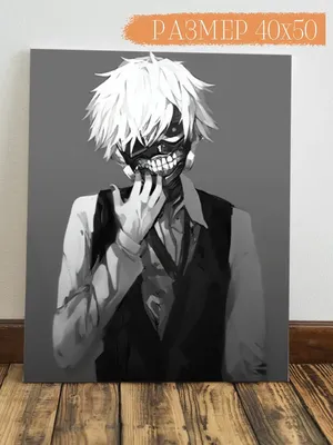 Обои на рабочий стол Ken Kaneki / Кен Канеки протагонист из аниме Tokyo  Ghoul / Токийский Гуль, обои для рабочего стола, скачать обои, обои  бесплатно