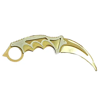 ZBROIA® | Нож CS GO Karambit Gold Stripe — ZBROIA