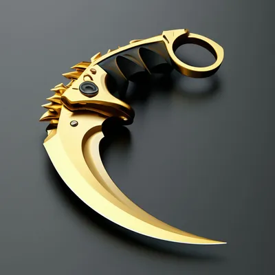 Деревянный Керамбит Karambit Gold из Стандофф 2, КС:ГО, Керамбит игрушечный  керыч. Керамбит Золотой Голд CS:GO (ID#1678214402), цена: 99.60 ₴, купить  на Prom.ua