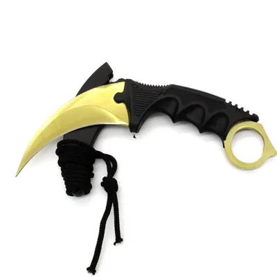 Деревянный Керамбит Karambit Gold из Стандофф 2, КС:ГО, Керамбит игрушечный  керыч. Керамбит Золотой Голд CS:GO (ID#1678214402), цена: 99.60 ₴, купить  на Prom.ua