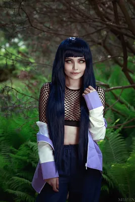 Шикарная Хината Хьюга (Hinata Hyuga) в исполнении Кристины Финк (Kalinka  Fox)