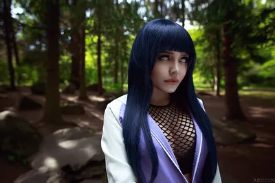 Шикарная Хината Хьюга (Hinata Hyuga) в исполнении Кристины Финк (Kalinka  Fox)