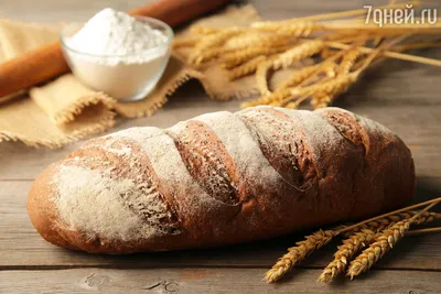 Рисунок буханки хлеба со словом «хлеб» на нем | Премиум Фото