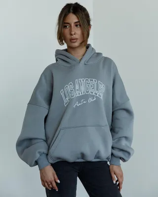 Худи Oversize Unisex. Цвет: Черный (id 94915232), купить в Казахстане, цена  на Satu.kz