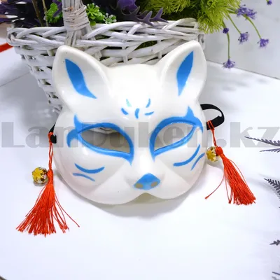 Маска Кицунэ Японской Лисы Kitsune красная №4, 18х17 см (ID#1704903381),  цена: 125 ₴, купить на Prom.ua