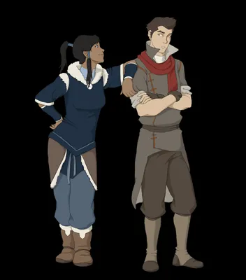 Legend of Korra Корра и Мако - Легенда о Корре - YouLoveIt.ru